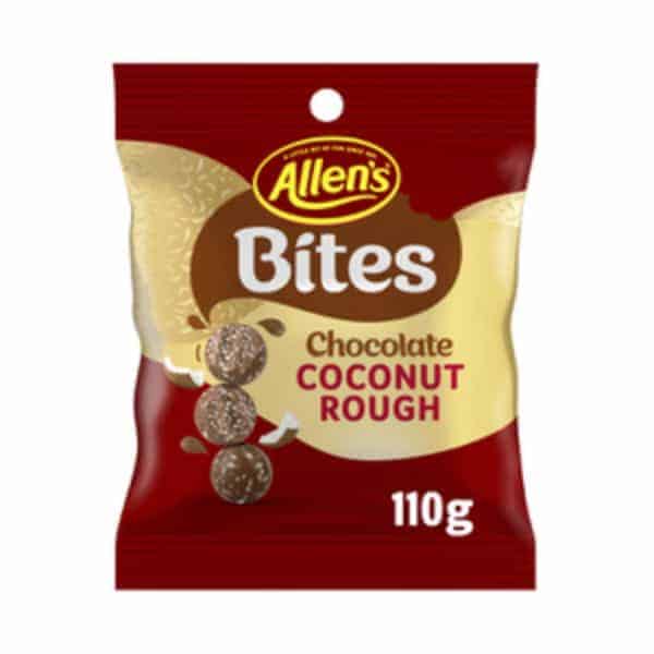 allen choc coated coconut rough