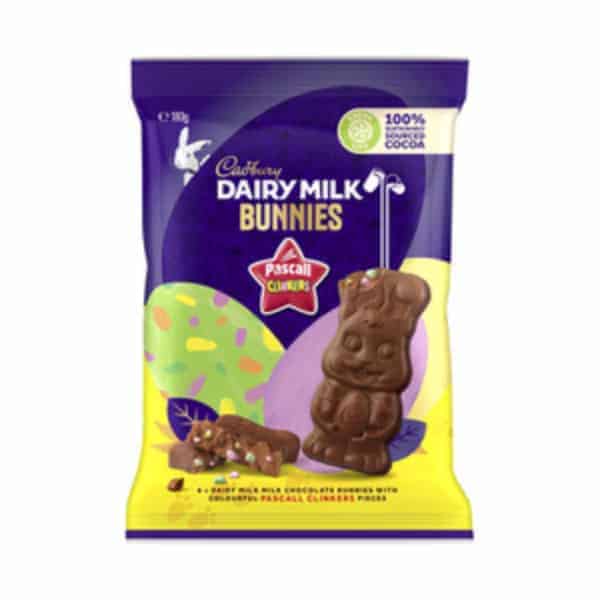cadbury clinkers bunny sharepack