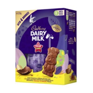 cadbury clinkers egg bunny 220g