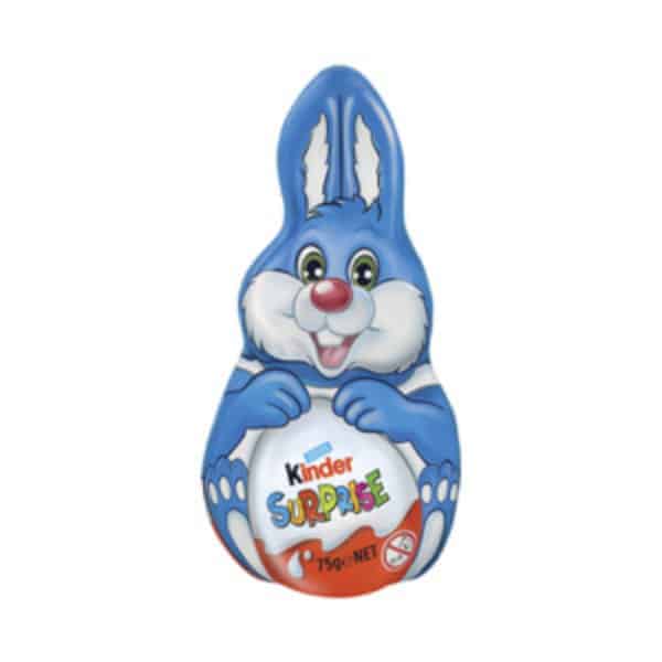 kinder surprise chocolate easter bunny bluekinder