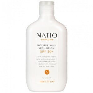 natio moisturising sun lotion