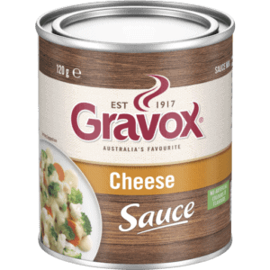 gravox cheese sauce mix tin 120g