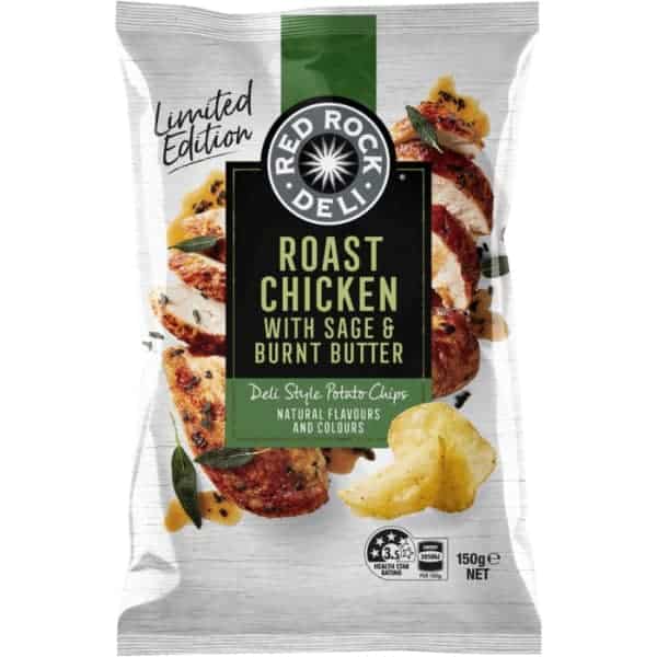 red rock deli roast chicken with sage burnt butter limited edition 150g