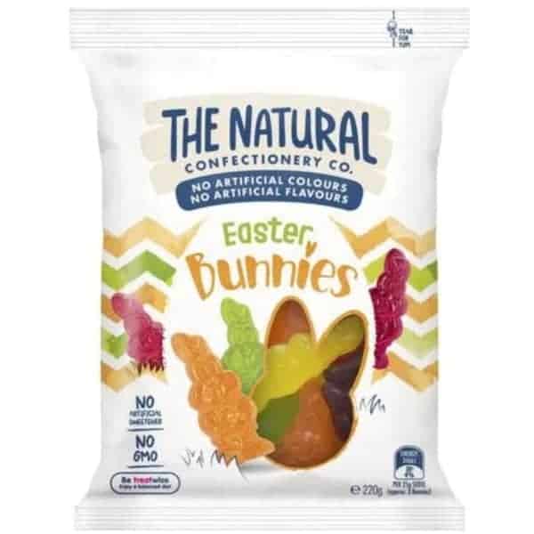 the natural confectionery co bunnies 220 gram