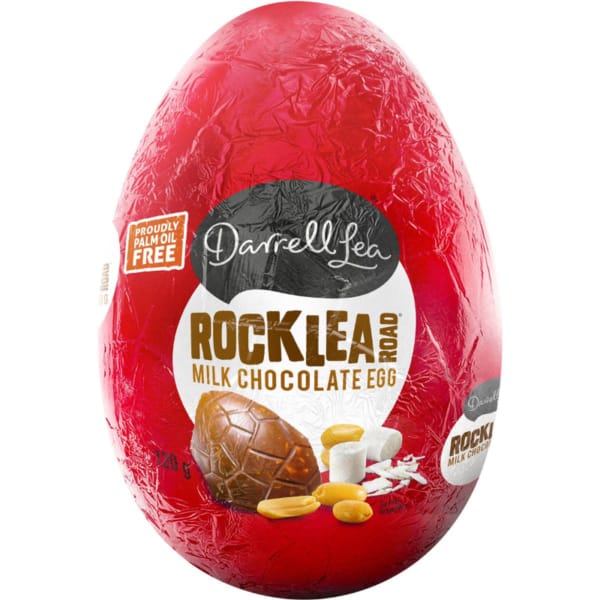 Darrell Lea Rocklea Road Easter Egg 120g