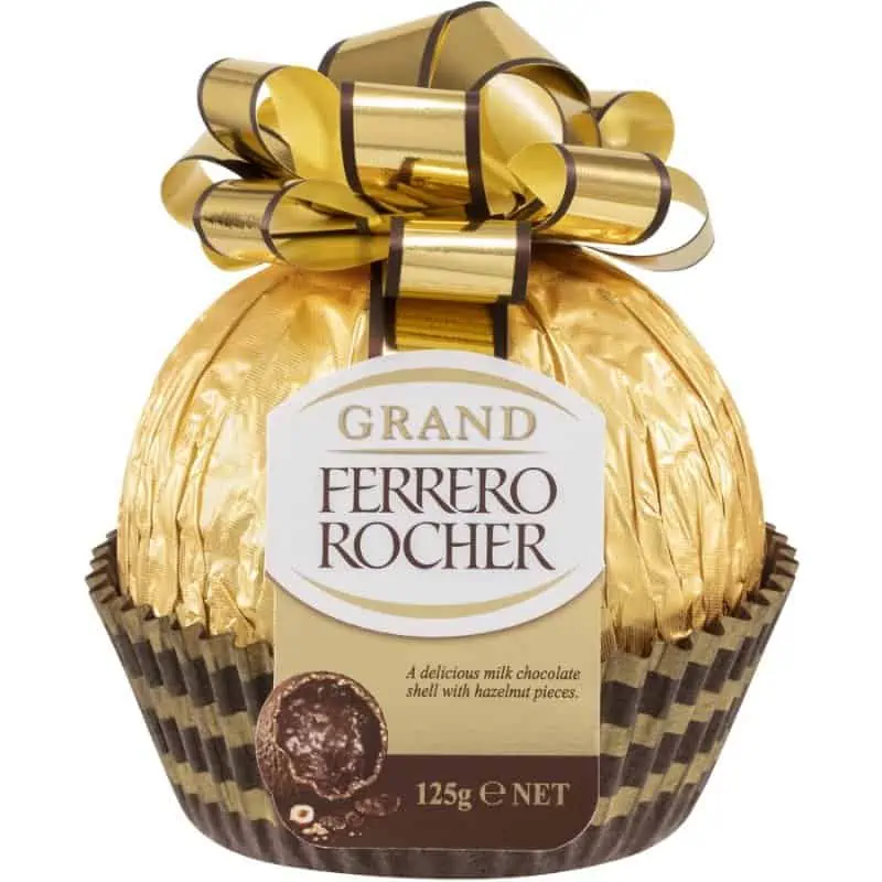 Ferrero Rocher Hollow Dark Chocolate Ball (125 g)