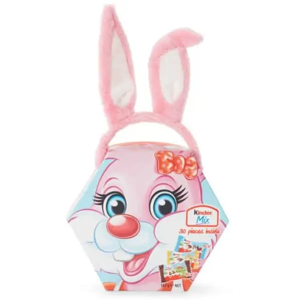 Kinder Mix Chocolate With Easter Bunny Ears Headband