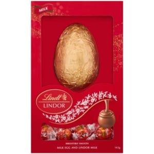 Lindt Lindor Milk Chocolate Egg 143g
