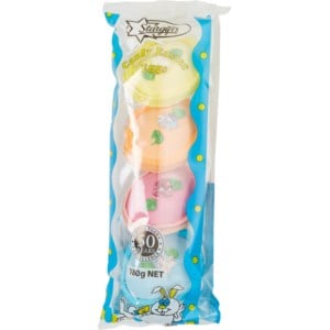 Stargifts 4 Pack Assorted Colours Candy Easter Eggs 180g