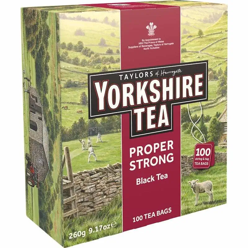 Buy Taylors Of Harrogate Yorkshire Tea Proper Strong Online, Worldwide  Delivery