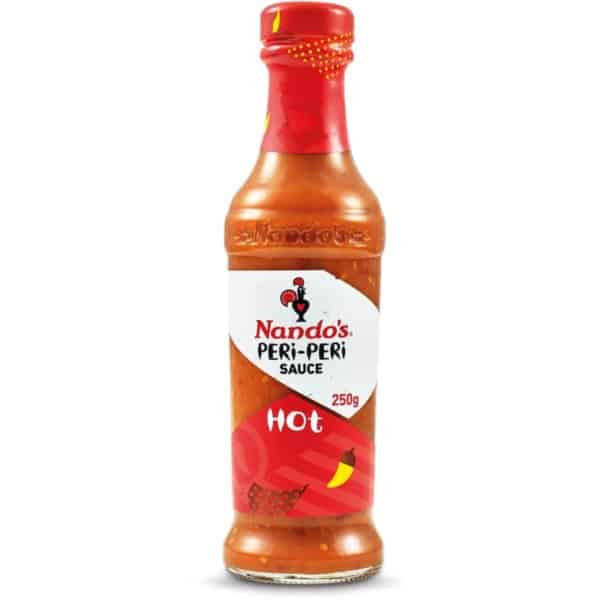 Nandos Hot Peri peri Chilli Sauce Peri Peri Sauce 250g