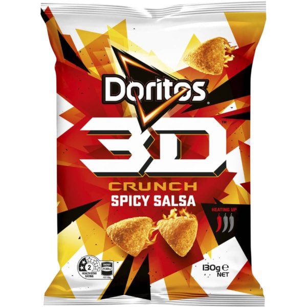 Doritos 3D Spicy Salsa 130g