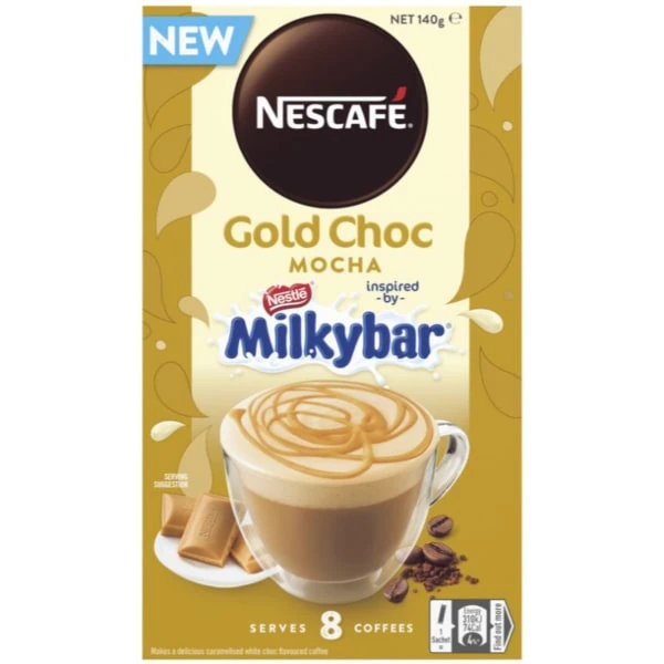 Nescafe Milky Bar Gold Choc Mocha Sachets