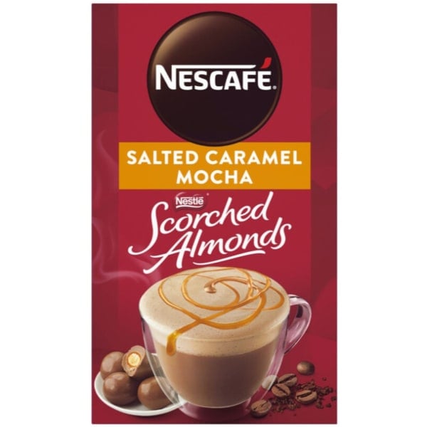 Nescafe Scorched Almond Salted Caramel Mocha Sachets