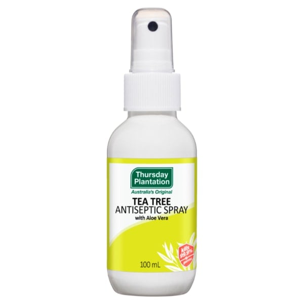 Tea Tree Antiseptic Spray with Aloe Vera 100ml