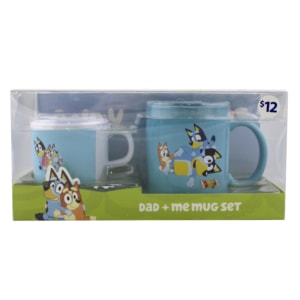 BLUEY DAD AND ME DRINKWARE SET
