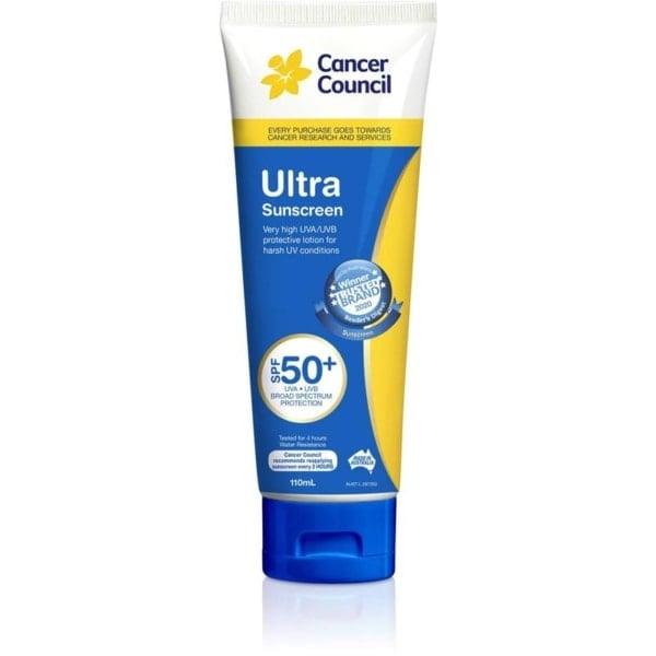 Cancer Council Ultra Spf 50 Sunscreen 110ml