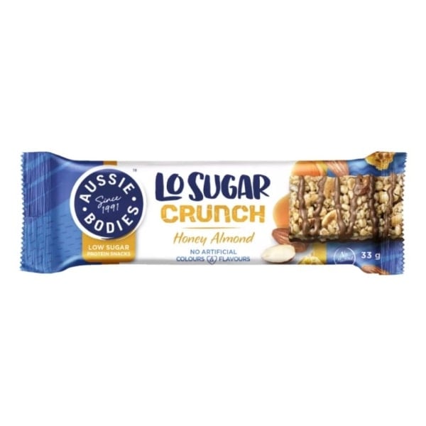 Lo Sugar Crunch Honey Almond 33g