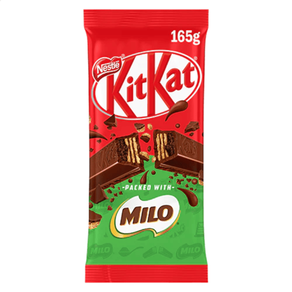 kitkat packed with milo block 165g