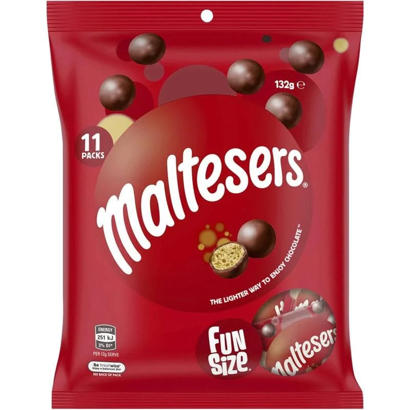 Buy Maltesers Milk Chocolate Party Share Bag 11 Piece 132g Online