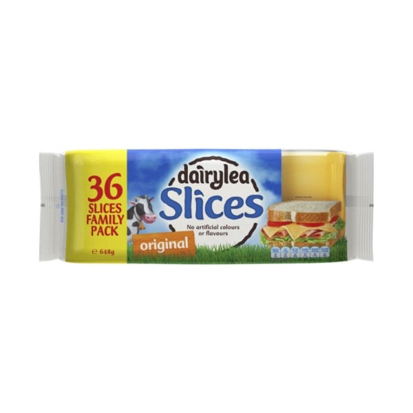 Dairylea Regular Cheese Slices 36 Pack