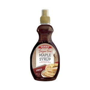 Queen Sugar Free Maple Flavoured Vanilla Syrup 355ml