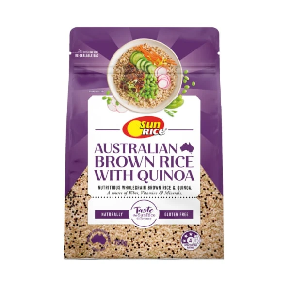 Sunrice Brown Rice Quinoa 750g 1