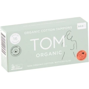 Tom Organic Tampons Regular 16 Pack 1