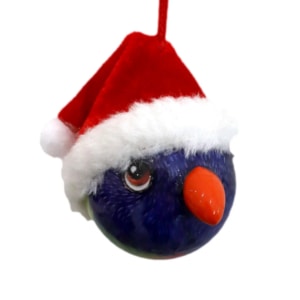 3D Mini Bauble Rainbow Lorikeet