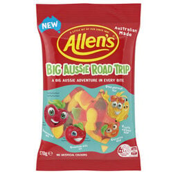 Allen's Confectionery Big Aussie Road Trips 170g