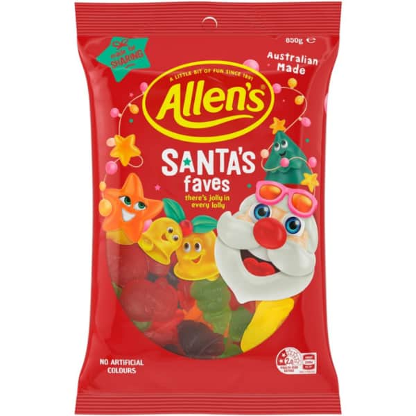 Allens Santas Faves 850g