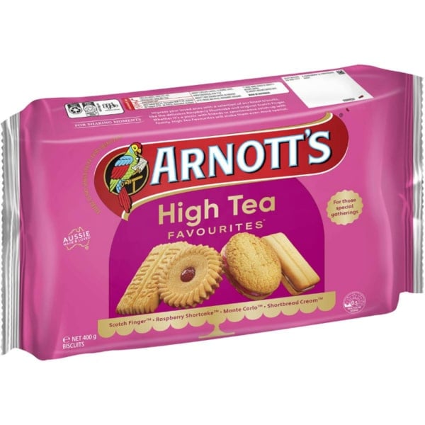 Arnotts High Tea Favourites Assorted Biscuits 400g