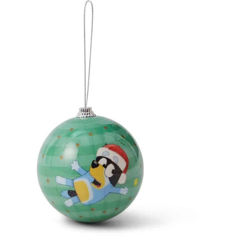 Buy Bluey Christmas Bauble Santa Hat Bluey Online | Worldwide Delivery