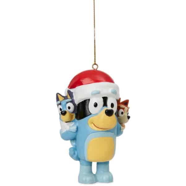 Bluey Christmas Ornament Bandit and Kids