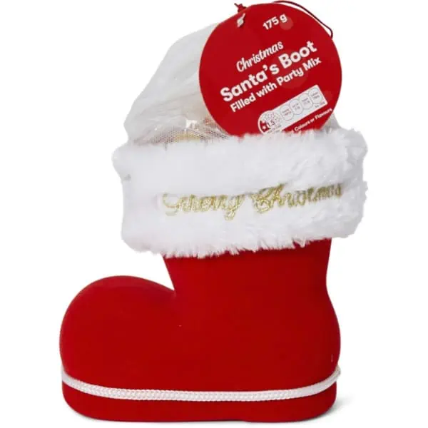 Christmas Santa Boot with Party Mix 175g