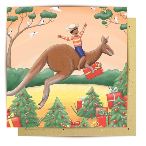 Greeting Card Friendships Kangaroo