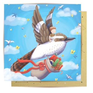 Greeting Card Friendships Kookaburra