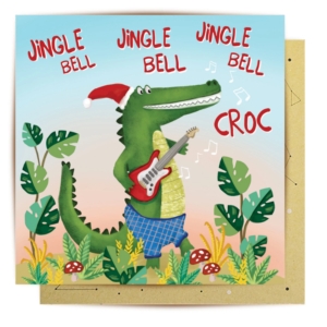 Greeting Card Jingle Rock