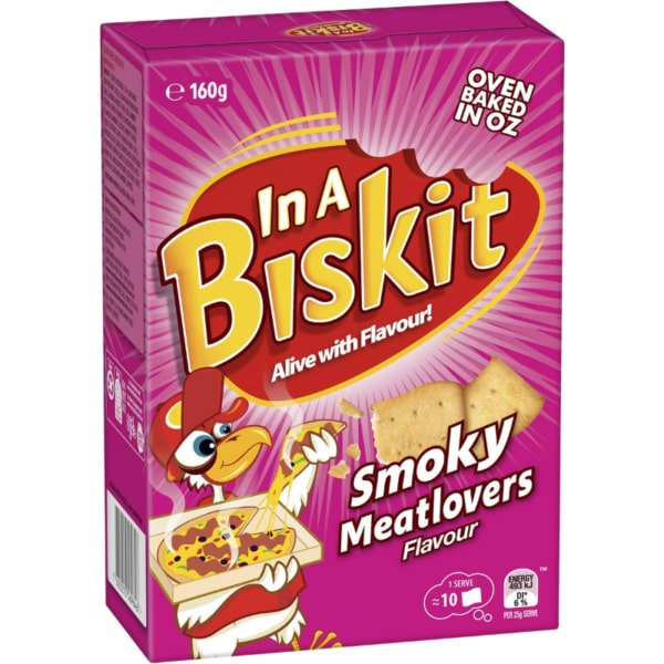 In A Biskit Smoky Meatlovers Flavour 160g