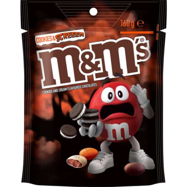 MMs Cookies Screeem Halloween Chocolate 160g