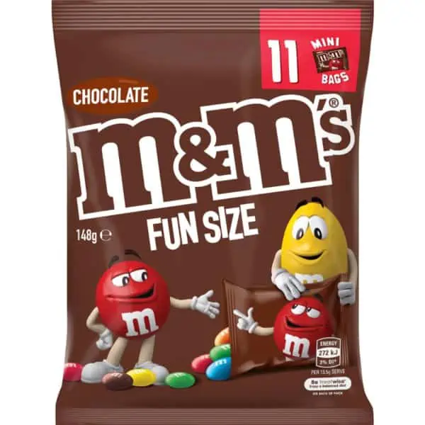 Mms Halloween Milk Chocolate Party Share Bag 11 Pieces 140g 1