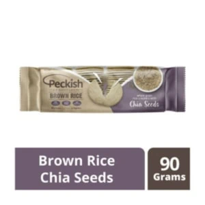 Peckish Brown Rice Chia Crackers