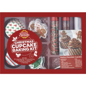 Dollar Sweets Christmas Cupcake Baking Kit 75g