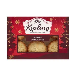 Mr Kipling Fruit Mince Pies 6 pack