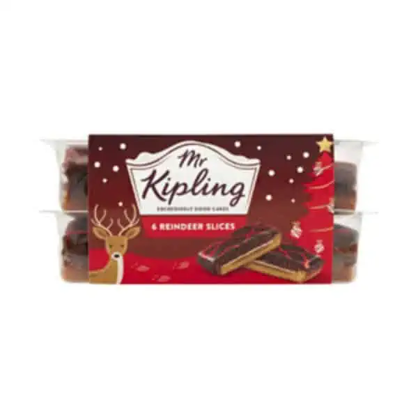 Mr Kipling Reindeer Slice