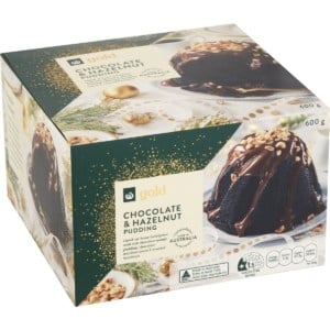 Woolworths Gold Chocolate Hazelnut Pudding 600g