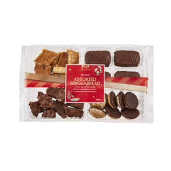 Coles Festive Assorted Gingerbread 500g
