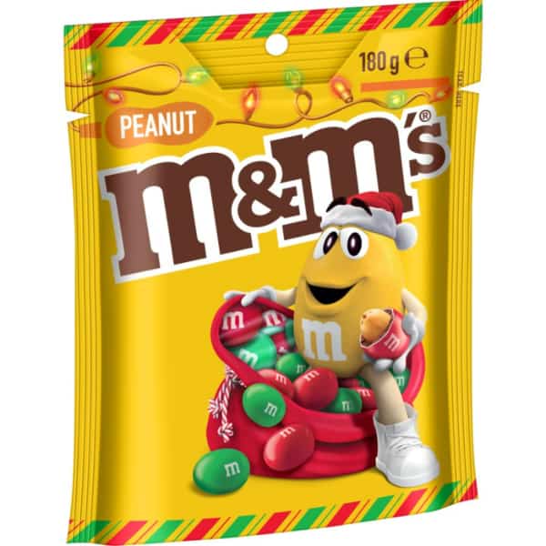 MMs Red Green Peanut 180g 1