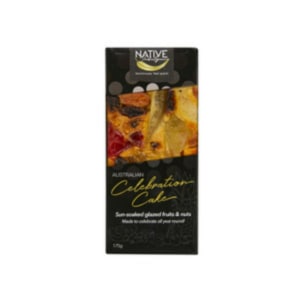 Native Indulgence Original Celebration Cake Single Serve 175g