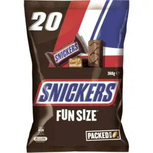 Snickers Chocolate Party Share Bag 20pc 360g